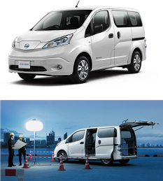 多目的商用EV「e-NV200」の紹介