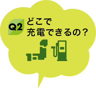 Q2 どこで充電できるの？